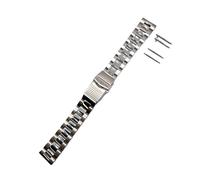 Generico Bracciale Acciaio Oyster per Orologio, clasp FULL INOX 304L Cinturino universale 20mm 22mm ONE MORE STRAP SGANCIO RAPIDO silver matt spazzolato lucido Aftermarket (POLISHED SILVER, 20mm)