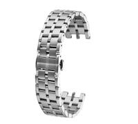 Generico Bracciale compatibile con il cinturino Versace V-RACE DUAL Series Butterfly Buckle Watch da 24 mm cintura uomo in acciaio inossidabile