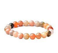 Generico Bracciale con nodo di bambù in giada naturale - Eleganti gioielli in giada dello Xinjiang da donna(Color15)