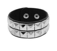Generico Bracciale con Rivetti in Stile Morbido Decorato Motivo Floreale