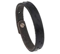 Generico bracciale cuoio uomo, Bracciale in pelle conciata al vegetale per uomo, bracciale rigido intrecciato fatto a mano, gioielli vintage con custodia, regali di compleanno per fidanzato e miglio