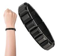 Genérico Bracciale Ematite Uomo Bracelet For Men, Restore Confidence & Your Edge, Naturale, Accessorio Da Bambola Per Laurea Matrimonio Compleanno Per Uomini, Consulte la descripción, Pietra