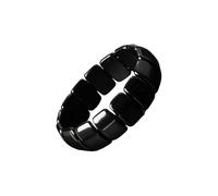 Generico Bracciale In Ematite | Gioielli Per Uso Quotidiano - Bracciale Maschile Con Ematite Naturale | Per Il Padre Il Marito Fidanzato Gli Amici I Compagni Di Classe La Festa Compleanno