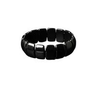 Generico Bracciale In Ematite Per Uomini - Gioielli Da Polso Alla,Bracciale In Ematite Per Uomini Per La Fiducia - Per Il Padre Il Marito Fidanzato Gli Amici Per Feste Compleanni E Lauree
