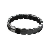 Generico Bracciale In Ematite Per Uomini,Indossabile Quotidiano Alla | Bracciale In Pietra Ematite Per Uomo Per La Fiducia,Per Compleanno, Laurea, San, Padre, Marito, Fidanzato, Compagni Di Classe