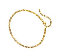 Generico Bracciale in Metallo Gioiello Regolabile in Acciaio Non Annerente | Bracciali Eleganti da Donna a Catena per Outdoor Casa Ogni Giorno Viaggi Spiaggia Appuntamenti Festa di Compleanno e Natale