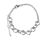 Generico Bracciale lungo Bracciale scintillante multifunzionale con perline Elegante polsino per donna Amicizia regolabile