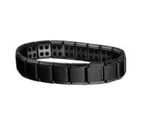 Genérico Bracciale magnetico - Amuleto per il polso con magnete forte - Braccialetto magnetico elegante | per padre, fidanzato, nonno, figlio, marito, famiglia, amici, colleghi di lavoro, Natale