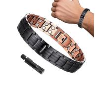 Generico Bracciale Magnetico - Gioiello da Polso Energizzante | Bracciale A Polsino Maschile | Per Uomini Amanti della Collezionisti Uso Quotidiano Occasioni Speciali Meditazione Eventi Sociali