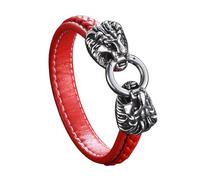Generico Bracciale Pelle Uomo, Bracciale In Pelle Intrecciata Con Chiusura A Gancio, Conciato Al Vegetale, Gioielli Fatti A Mano Con Custodia, Regali Di Compleanno Per Lui, Fidanzato, Miglio