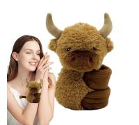 Generico Braccialetti A Scatto Animali - Braccialetti Morbidi - Peluche Interattivo Regolabile Per Polso Per Bambini, Bambine, Raduni, Diplomi, Scuole