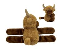 Generico Braccialetti A Scatto Per Bambini,Braccialetti A Scatto Peluche Animali - Regalo Aggiustabile Morbido Per Adulti Bambini Feste Eventi