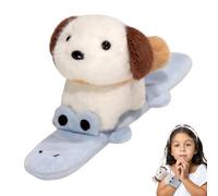 Generico Braccialetti con animali di schiaffo, braccialetti con animali di peluche - Braccialetti con Simpatico peluche capibara - Animale di per gatti, roba di capibara, braccialetto di schiaf