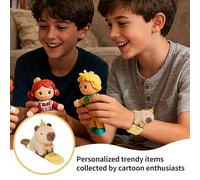 Generico Braccialetti Schioccabili per Bambini - Peluche Con Estraibili,Divertente Braccialetto A Forma Di Animale Con Effetto Vibrante,Per Ragazzi E Bambini Ideale Per Casa Viaggio Scuola