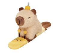 Generico Braccialetti Slap Animali | Bracciale Peluche Capibara Giocattolo - Braccialetto A Scatto Animale Alla,Per Ragazzi E Bambini Ideale Per Casa Viaggio Scuola