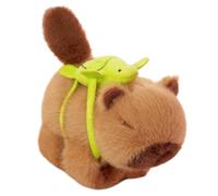 Genérico Braccialetto da polso Braccialetto pieno di bambola, riempimento per bambini Capybara Bracciale schiaffo | Home School Travel Wnist Wand Toy Animal Hugger Decorazione per il giorno di inizio