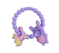 Generico Braccialetto in Silicone per Bambini,a Forma di dentiera,a Forma di molare,Giocattolo Musicale per Il Comfort dei Bambini 3017