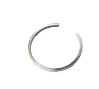 Generico bracciali donna argento Bracciale in argento sterling for donna, vintage, fatto a mano, con chiusura a scatto, for compleanno