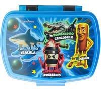 Generico Brainrot Porta Pranzo per Bambini - Sandwich Box Rettangolare per Scuola e Tempo Libero, Contenitore Merenda Senza BPA, Robusto e Leggero - 17x14x6 cm