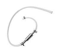 Generico Brake Bleeder Hose, Check Valve Tube Bleeding Tool, One-Way Exhaust Pipe Accessory for Hydraulic System Upgrade, Automotive Car Truck Motorcycle Repair Use