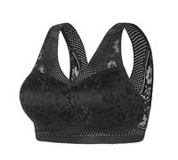 Generico Bralette in Pizzo da Donna Reggiseno Sportivo Bra Top in Pizzo Quotidiano