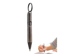 Generico Brass Click Pen - Professional Pocket Pen | Multifunctional Writing Tool For Business School, Students Teachers Office Supplies, Refillable Brass Barrel, Smooth Click Mechanism