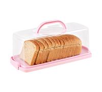 Generico Bread Box - Cake Storage With Portable Handle, Bread Storage Box For Storing Banana B́read, Rectangular B̀read For Homemade Counter Top Bakery Cabinet F́or Storing Toast Boxs, Cake
