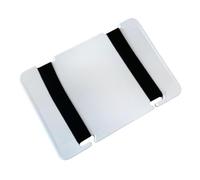 Generico Breast Milk Freezer Tray - Space Saving Flat Storage Organizer | Practical PP Pump Accessory For Storing Liquid Bags & Ice Packs, Includes Two Elastic Rubber Bands For Multi-Directional Use