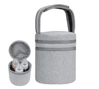 Generico Breast Pump Storage Tote, Insulated Bottle Bag, Breast Milk Chiller, Portable Insulated Storage Cooler with Leakproof Design and Detachable Strap for Moms, 12.5x15.5 cm, 110g