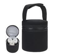 Generico Breastmilk Cooler Bag - Baby Bottles Bag | Milk Bottles Pouch, Breast Chiller With Detachable Strap, Insulated Container Pouch Fits 2 Large 8oz Feeder Portable For Nursing Mom Daycare