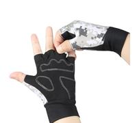 Generico Breathable Half Finger Biking Bicycle | Kids Riding Gloves | Riding Gloves Touchscreen Compatible Adjustable Cycling For Girls Outdoor Youth Fitness Kids Bicycle Cycling Boys