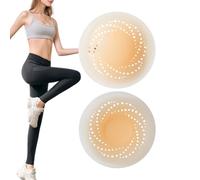 Generico Breathable Silicone Pasties, Sticky Nipple Covers, Reusable Adhesive Bra, Lightweight Backless Strapless Design, for Wedding Bridal Party Photo Tanning Sports Dance Swimming