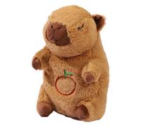 Generico Breathing Capybara, Heartbeat Calming Sleeping Snuggle, Soft Realistic Plush Toy with Simulated Breathing for Kids, Birthday, Bedtime Comfort, Naptime Cuddles, Home