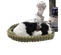 Generico Breathing Dog Plush Toy - Realistic Sleeping Puppy
