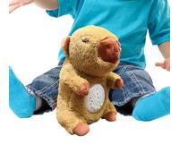 Generico Breathing Plush Animal - Breathing Stuffed Animal Plush Capybara | Huggable Soothing Companion Toy With Projection | Sleep Aid For Bedroom, Living Room, Dorm, Travel & Birthday Gift