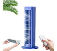 Generico Breezemax Fan, Beat The Scorching Heat & Humidity - Instantly, with Hook Portable, Small and Compact Ultra Quiet (Blue)