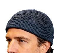 Generico Brimless Mesh Skull cap, Adjustable Headgear Beanie System, Breathable Lightweight Hat Accessory, Outdoor Sports Running Cycling Use, Daily Travel Comfort Wear, Men Senior Bald Head cap