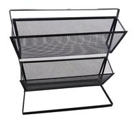 Generico Brochure Stand - Literature Rack For Catalog Display | Durable Multi-Tier Organizer With Stable Base, Professional And Flyer Holder For Office, Hospital, School, And Reception Area Use