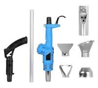 Generico Bruciatore Elettrico for Erbacce 3 in 1, diserbatore Termico da 2000 W e Pistola Termica ad Aria Calda, Include 5 ugelli, Ideale for Erba da Giardino, accensione Barbecue(Blue)