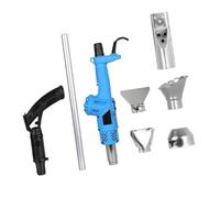 Generico Bruciatore Elettrico Termico for Diserbanti da 2000 W - Diserbante Ad Aria Calda 3 in 1 con Doppio Controllo della Temperatura 60-650°C, Flusso d'Aria Rapido Dispositivo(Blue)