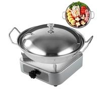 Genérico Bruciatore per stufa ad alcol - Stufa ad alcol liquido con pentola | Utensili da cucina per forno interno, stufa liquida, perfetti per buffet ed eventi di catering