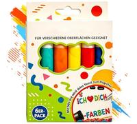 Generico Bubble Pen, 6 Piece Art Craft Drawing Set,3D Bubble Paint Markers