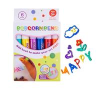 Generico Bubble Pen Set 3D Drawing Markers 6 Colors DIY Art Crafts
