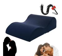 Generico Bumpy Cuddles Pillow - 2025 New Bumpy Cuddles Wedge Pillow, 45° Ergonomic Incline, Angle Couple Body Pillows for Both Men and Women,Suitable for a Variety of Actions (Navy Blue)