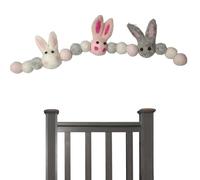 Generico Bunny Happy Easter Banner, Pasqua Bunny Garland | Felt Pasqua Garland Bohemia Banner Door,DOVERE della della della GUANDA della GUERA della Cosa per PARTENZE MENATE