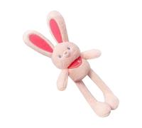 Generico Bunny Plush, giocattolo pull-up di Bunny da 11 pollici | Ore orecchie e gambe al ciondolo di coniglio, portachiavi fatti a mano fatti a mano per borse chiavi per bambini regalo per cesto pasq