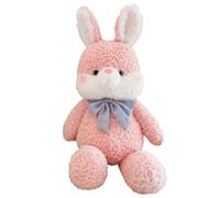 Generico Bunny Plush, Stuffed Rabbit, Animal Toy, Realistic Soft Figure, Hugging Pillow Doll, Safe Cotton Filling, 13.78 inches, for Easter Gift Idea, Bedroom Decor, Living Room Cuddle Companion