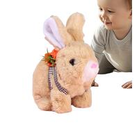 Generico Bunny realistico | Giocattolo interattivo | Giocattolo coniglietto realistico interattivo | Un lussuoso animale elettronico che salta, cammina, parla e faticoso