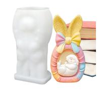Generico Bunny Silicone Mold - 3D Bunny Baking Mould,Soap Mold, Easter Spring Crafting Cake Resin Casting Soap Candle Chocolate Candy