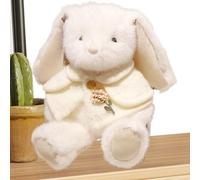 Generico Bunny Toy, Cute Rabbit Plush,11.02x7.87in Compact Huggable Cozy Texture, Authentic Sofa Accent, Soft Toy Decoration for Home, Bedroom, Living Room, Easter Decorations